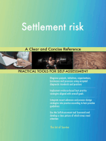 Settlement risk A Clear and Concise Reference