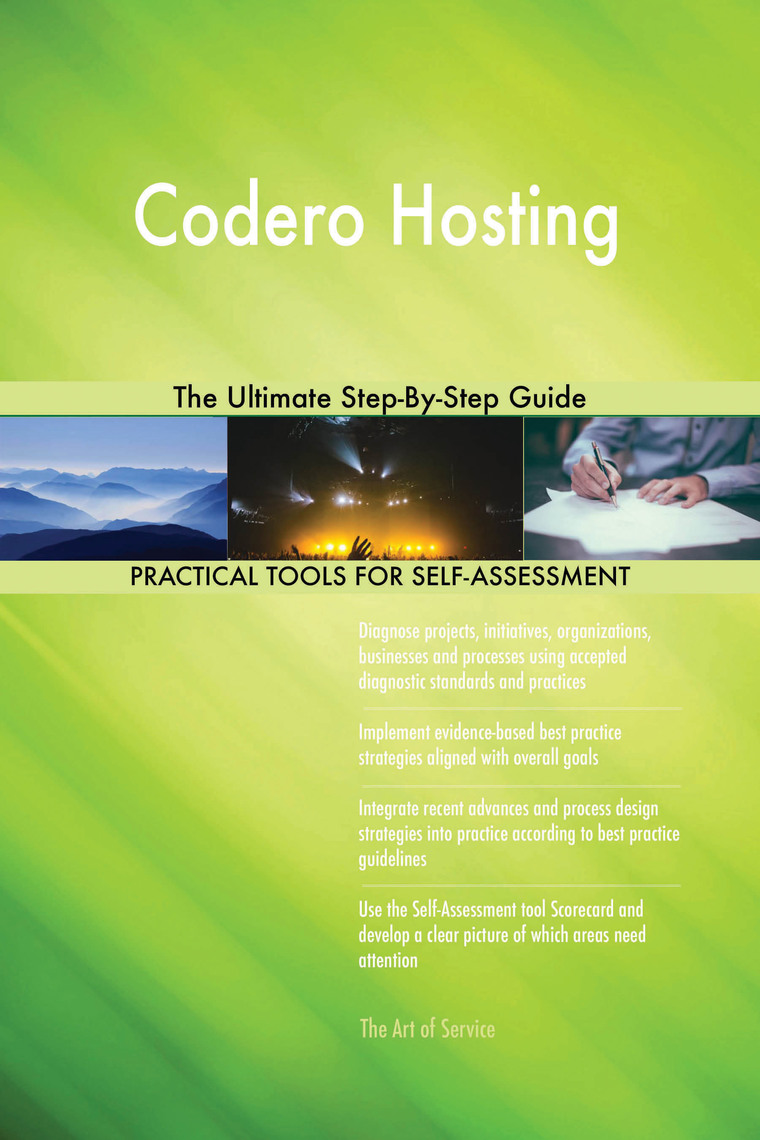 Codero Hosting The Ultimate Step-By-Step Guide by Gerardus Blokdyk ...