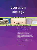 Ecosystem ecology Standard Requirements