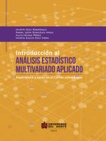 Introducción al análisis estadístico multivariado aplicado: Experiencia y casos en el Caribe colombiano