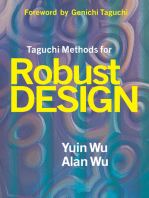 Taguchi Methods for Robust Design: Enter asset subtitle