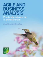 Agile and Business Analysis: Practical guidance for IT professionals