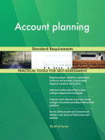Account planning Standard Requirements
