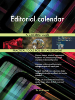 Editorial calendar A Complete Guide