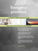 Emergency procedure Complete Self-Assessment Guide