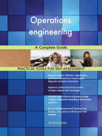 Operations engineering A Complete Guide