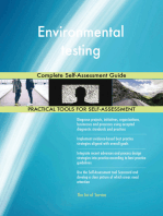 Environmental testing Complete Self-Assessment Guide