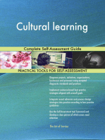 Cultural learning Complete Self-Assessment Guide