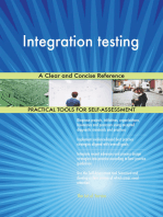 Integration testing A Clear and Concise Reference