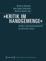 »Kritik im Handgemenge«: Die Marx'sche Gesellschaftskritik als politischer Einsatz