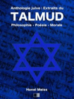 Anthologie Juive : Extraits du Talmud: Philosophie - Poésie - Morale