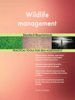 Wildlife management Standard Requirements