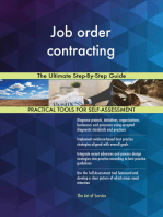 Job order contracting The Ultimate Step-By-Step Guide