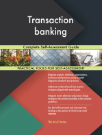 Transaction banking Complete Self-Assessment Guide