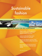 Sustainable fashion Standard Requirements