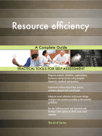 Resource efficiency A Complete Guide
