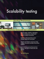 Scalability testing Standard Requirements