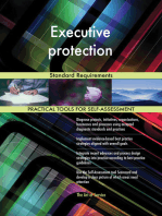Executive protection Standard Requirements