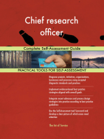 Chief research officer Complete Self-Assessment Guide