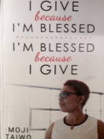 I Give because I'm Blessed