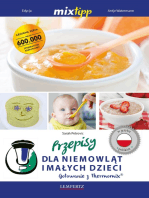 MIXtipp Przepisy dla niemowlat imalych dzieci (polskim): Gotowanie z Thermomix TM5® und TM31®