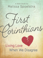 First Corinthians - Women's Bible Study Participant Book: Living Love When We Disagree