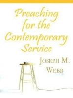 Preaching for the Contemporary Service