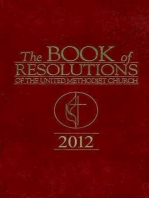 The Book of Resolutions of The United Methodist Church 2012