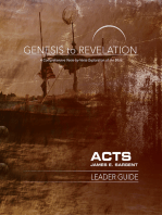 Genesis to Revelation: Acts Leader Guide: A Comprehensive Verse-by-Verse Exploration of the Bible
