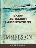 Immersion Bible Studies: Isaiah, Jeremiah, Lamentations