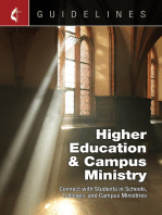 Guidelines Higher Education & Campus Ministry: Connect with Students in Schools, Colleges, and Campus Ministries