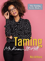 Taming Mr. Know-It-All: The Taming Series, #3
