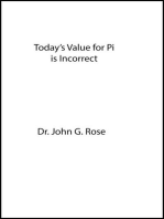 Today's Value for Pi Is Incorrect