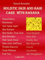 Holistic Skin and Hair Care with Banana