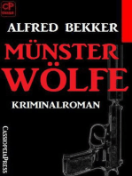 Alfred Bekker Kriminalroman - Münsterwölfe