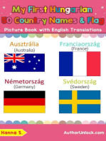 My First Hungarian 50 Country Names & Flags Picture Book with English Translations: Teach & Learn Basic Hungarian words for Children, #18