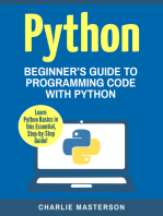 Python: Beginner's Guide to Programming Code with Python