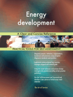 Energy development A Clear and Concise Reference