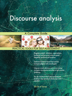 Discourse analysis A Complete Guide