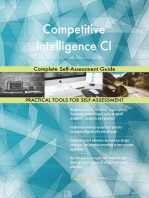 Competitive Intelligence CI Complete Self-Assessment Guide