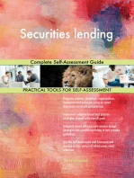 Securities lending Complete Self-Assessment Guide