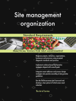 Site management organization Standard Requirements