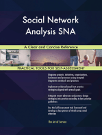 Social Network Analysis SNA A Clear and Concise Reference