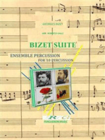 bizet suite: for 10 percussion
