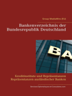 Bankenverzeichnis der Bundesrepublik Deutschland: Kreditinstitute und Repräsentanzen Repräsentanzen ausländischer Banken