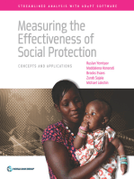 Measuring the Effectiveness of Social Protection