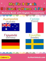 My First Greek 50 Country Names & Flags Picture Book with English Translations: Teach & Learn Basic Greek words for Children, #18