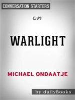 Warlight: A novel by Michael Ondaatje | Conversation Starters