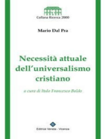 Necessità attuale dell'universalismo cristiano