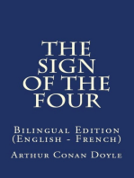 The Sign Of The Four: Bilingual Edition (English – French)